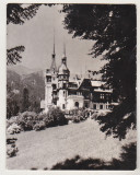 Bnk cp Sinaia - Muzeul Peles - Vedere dinspre sud-est - uzata, Necirculata, Printata