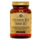 Cumpara ieftin Solgar Vitamin D3 1000UI, 100 tablete masticabile