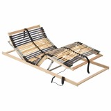 Baza de pat electrica cu sipci, 42 sipci, 7 zone, 80 x 200 cm
