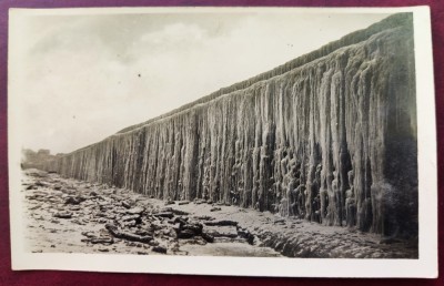 Constanta - Digul inghetat - iarna 1929 - tip fotografie, necirculata foto