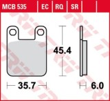 Set placute frana TRW MCB535 - Aprilia RS - RX - Italjet Formula - Peugeot Speedfight - Vivacity - Ludix - Jet Force - Trekker
