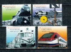 Portugalia 2006 - Locomotive, trenuri, cai ferate, serie neuzata