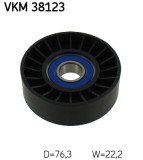 SKF VKM 38123 rola intinzator,curea transmisie