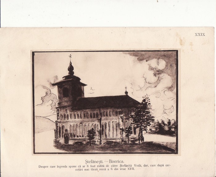 Stefanesti (Botosani) -Biserica-foto rara