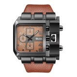 Ceas barbatesc Oulm Mecanism Quartz Analog Stil Fashion