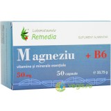 Magneziu 50mg + Vitamina B6 50cps
