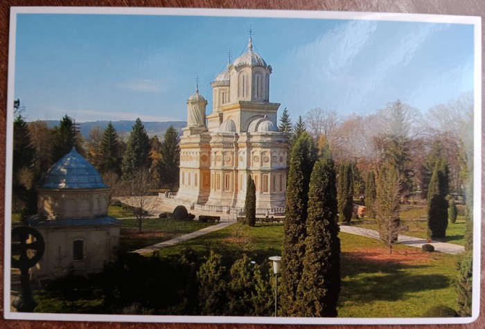 QW25 MS - Carte postala - tematica manastiri - vedere - Manastirea Curtea de Arges 16