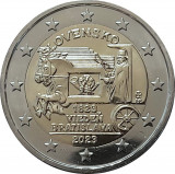 Slovacia 2 Euro 2023 - Diligenta Viena-Bratislava, KM-New UNC !!!