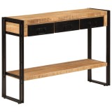 Cumpara ieftin Masuta consola, 110x30x76 cm, lemn masiv de mango