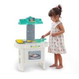 Bucatarie pentru copii Micutul Chef, cu accesorii si design pastel