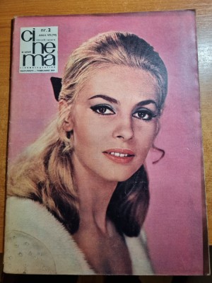 cinema februarie 1969-amza pelea,silvia popovici,florin piersic,anthony quinn foto