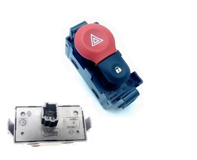 Comutator lumini avarie Renault Kangoo (W), 01.2008-03.2013; Renault Kangoo (W), 03.2013-, Aftermarket foto