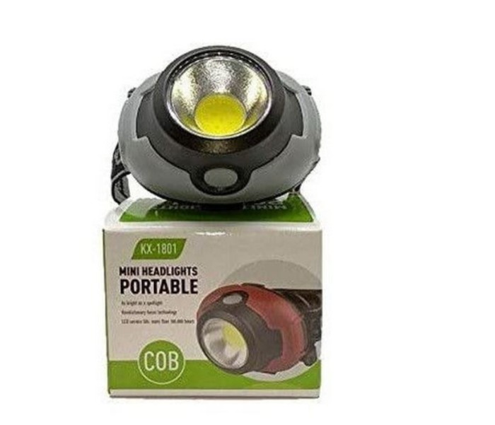 Lanterna frontala cu baterii KX-1801, COB 3W