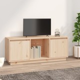 vidaXL Comodă TV, 110,5x35x44 cm, lemn masiv de pin