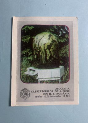 Calendar 1981 asociația crescătorilor de albine foto