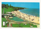 CA11 -Carte Postala- Eforie Nord, Plaja, circulata 1978