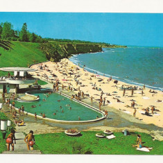 CA11 -Carte Postala- Eforie Nord, Plaja, circulata 1978