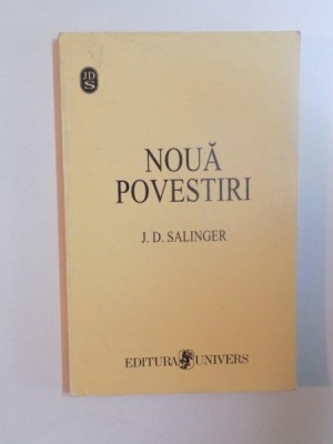 NOUA POVESTIRI - J.D.SALINGER foto