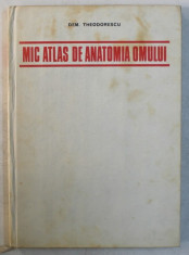 MIC ATLAS DE ANATOMIA OMULUI de DEM . THEODORESCU , 1982 foto