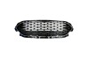 Grila radiator Ford Kuga, 12.2019-05.2024; Escape, 04.2019-, montare fata, cu rama crom; 5 benzi cromate, Typ Streifen; Negru lucios, RapidAuto