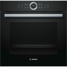 Cuptor incorporabil Bosch Serie 8 HBG675BB1, multifunctional, 13 functii, 71 l, display TFT touch, AutoPilot10, childlock, negru