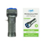 Cumpara ieftin Aproape nou: Lanterna PNI Adventure F820 200 W, 3 niveluri iluminare plus Turbo, 2