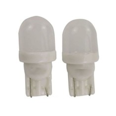 Set 2 x Becuri auto, 2LED SMD, T10, 3W foto