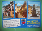 HOPCT 58906 Casa natala Beethoven-PORTATIV MUZICA -GERMANIA -CIRCULATA, Printata