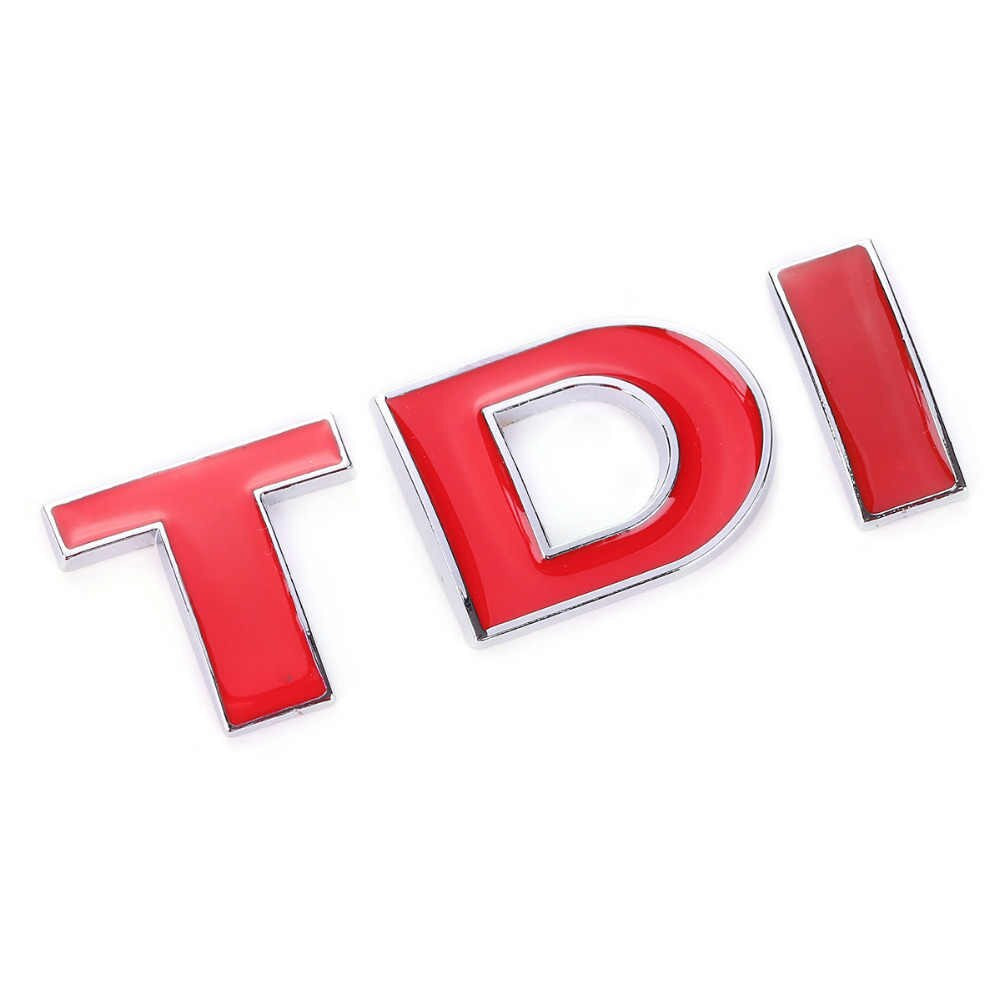 Emblema TDI rosu pentru Volkswagen | Okazii.ro