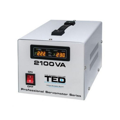 Stabilizator retea maxim 2100VA-SVC cu servomotor TED000132 SafetyGuard Surveillance foto