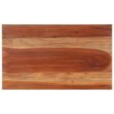 Blat masa lemn masiv acacia 60x100 cm, 15-16 mm, maro vidaXL - Blat rustic, blat mobila
