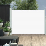 Copertina laterala retractabila de terasa, crem, 117x500 cm GartenMobel Dekor, vidaXL