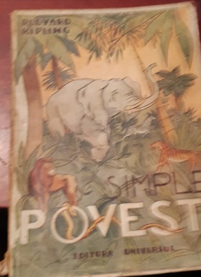 SIMPLE POVESTI RUDYARD KIPLING 1945 foto