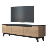 Cumpara ieftin Comoda TV, Pako Word, Kasandra, Nuc, 180 x 35 x 48 cm