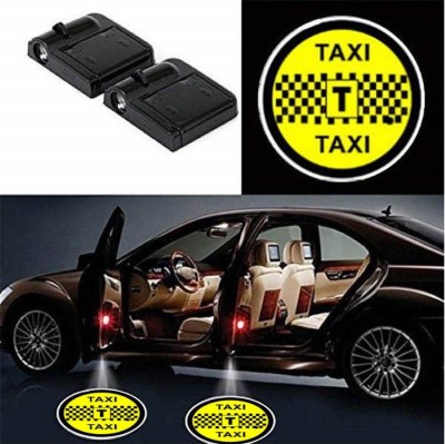 Set 2 Lampi Proiectoare Led Logo Universale TAXI foto