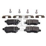 Febi Bilstein set placute frana, frana disc