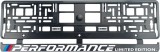 Cumpara ieftin Set 2 bucati, suport numar inmatriculare Carbon, BMW Performance, Autohelix MSA