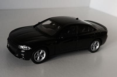 Macheta Dodge Charger R/T 2016 negru - Welly 1/36 foto