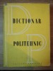 Dictionar Politehnic Mecanica Zissu Karniol, Carol Neumann, Bucuresti 1957, 768 pagini