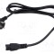Cablu 3x0,75mm2 CEE 7/7 ştecăr &icirc;n unghi IEC C5 mamă POS