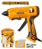 Pistol Lipit Plastic 45-250W GG408 &ndash; pistol lipit silicon 11.2mm debit 20-30g/min incalzire rapida 3-5min