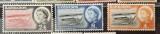 Lot 3 timbre Barbados 1961 &ndash; Deep Water Harbour, Regina Elisabeta a II-a -A85