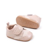 Pantofiori eleganti crem pentru baietei (Marime Disponibila: 6-9 luni (Marimea