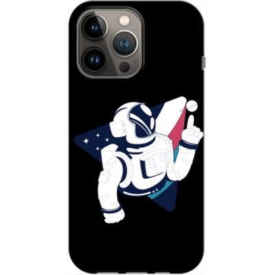 Husa compatibila cu Apple iPhone 13 Pro Max model Space Baller, Silicon, TPU, Viceversa foto