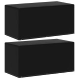 Cumpara ieftin Huse mobilier de gradina, 2 buc., 6 ocheti, 160x80x75 cm