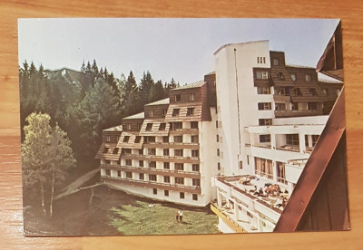 Carte postala (vedere) Poiana Brasov: Hotel Ciucas. Necirculata foto