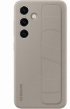 Husă cu prindere verticală Samsung Standing Grip Case pentru Galaxy S24 plus, Cafeniu, Blister EF-GS926CUEGWW