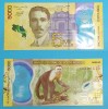 Costa Rica 5000 Colones 2018 UNC, Serie C000381415, P282, &#039;A. Flores&#039;, Bancnota Polimer