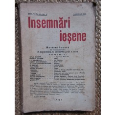 INSEMNARI IESENE ANUL IV, NR 11/1939