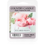 Country Candle Sugared Peony ceară pentru aromatizator 64 g